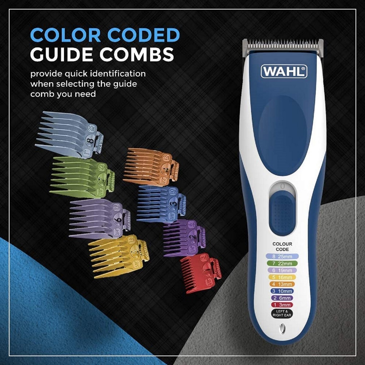Wahl Cordless Hair Clipper Color Pro, 09649-024