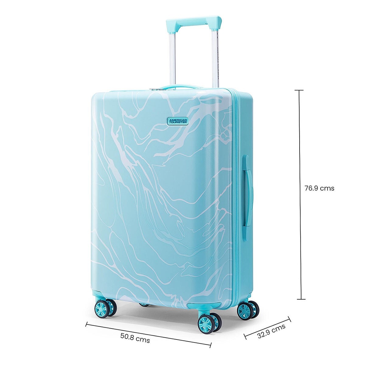 American Tourister Hard Spinner Vicenza 77cm Blue Tint