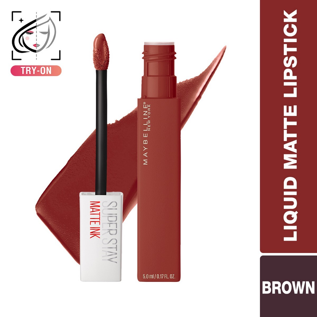 Maybelline New York Super Stay Matte Ink Liquid Lipstick, 245 Seeker, 5g