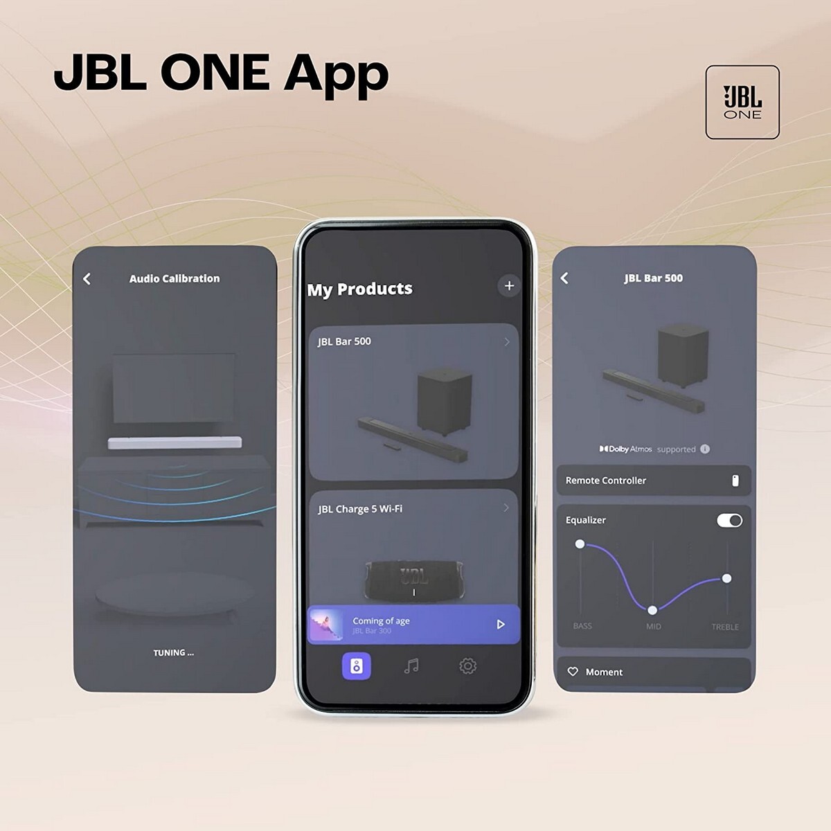 JBL Wireless Sub Soundbar 5.1 500PRO