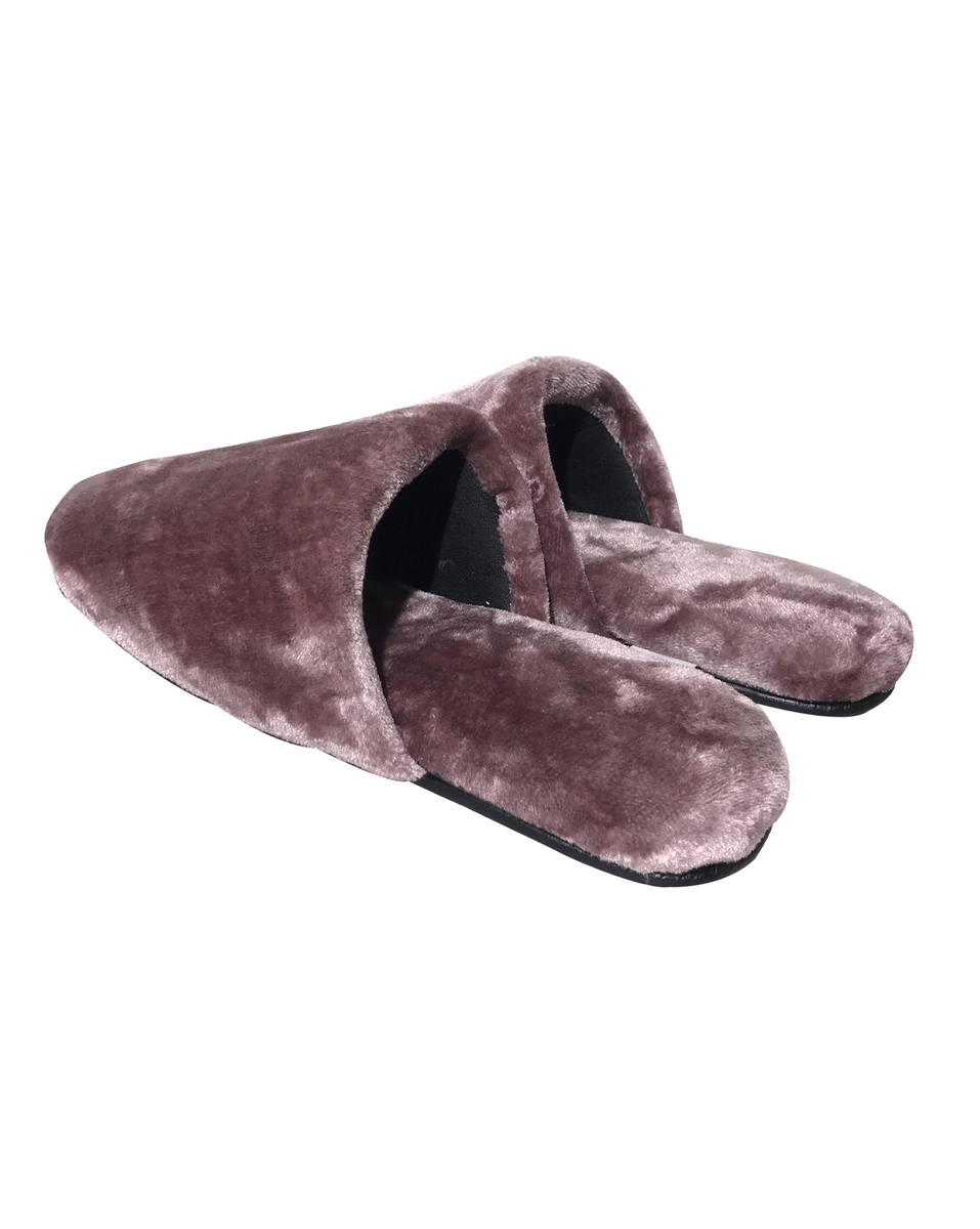 Home Well Unisex Purple Slip-On Carpet Slipper