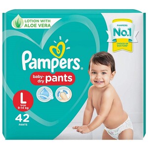 Pampers Pants Large 36's