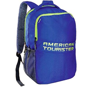 American Tourister Backpack Hoodie 01 Blue