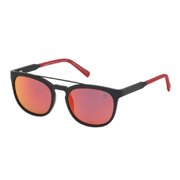Timberland Sunglass 918102D53 Round Matte Black