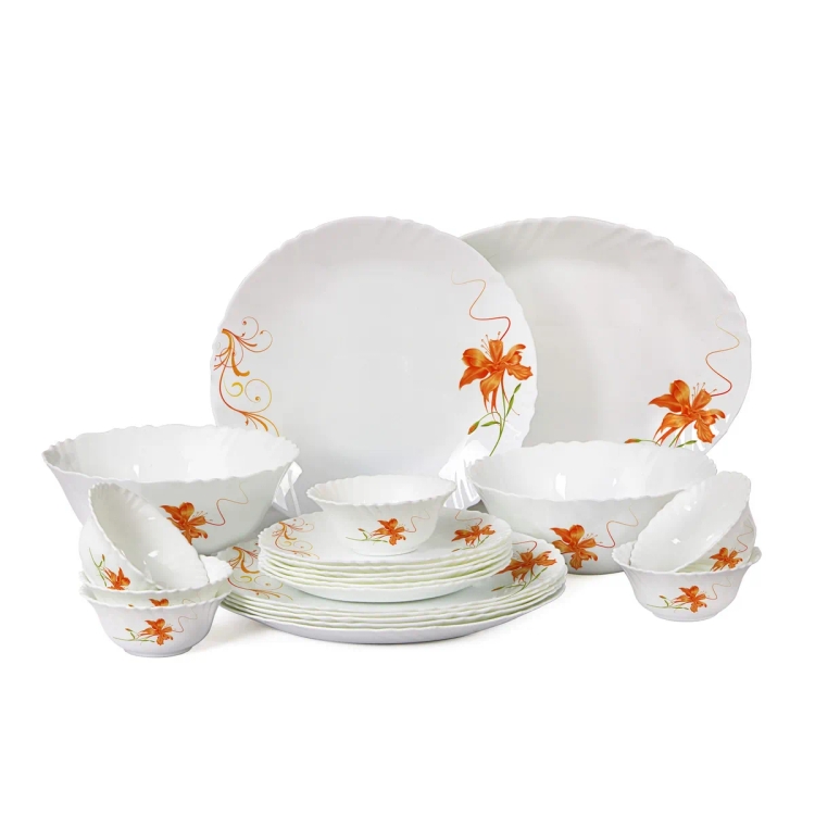 Cello Dinner Set Imperial Deco 21Pc With Cup