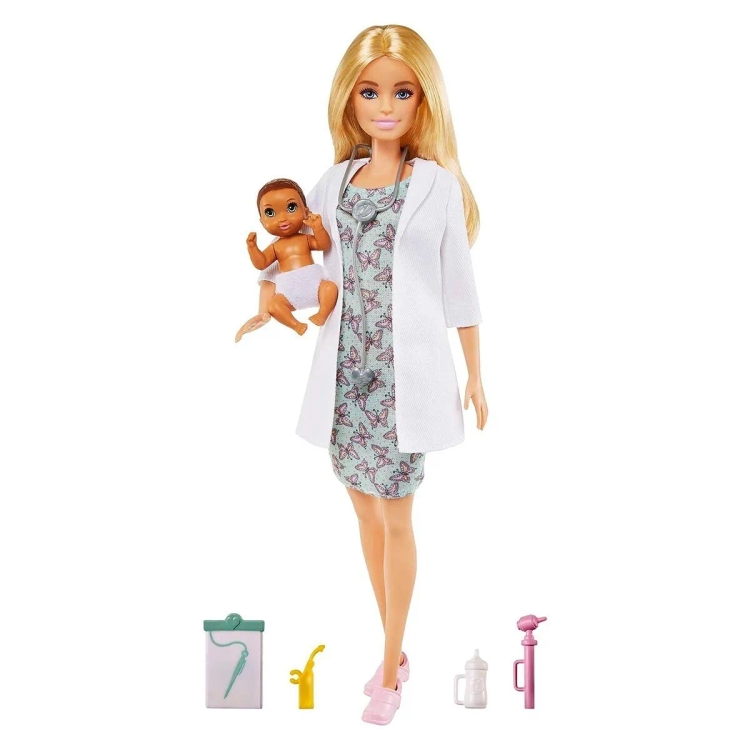 Barbie Doctor Doll+Baby GVK03