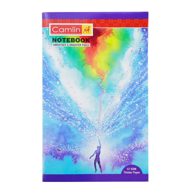 Camlin Students Long Note Book Single Line 172Pages 142203172