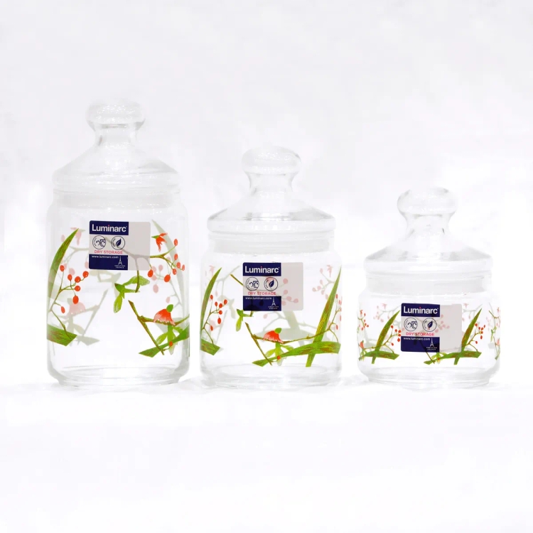 Luminarc Jar 3Pc Set Rondo