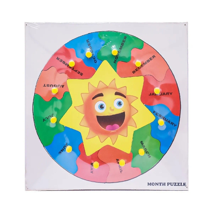 Baybee Month Wood Puzzle-RKE007
