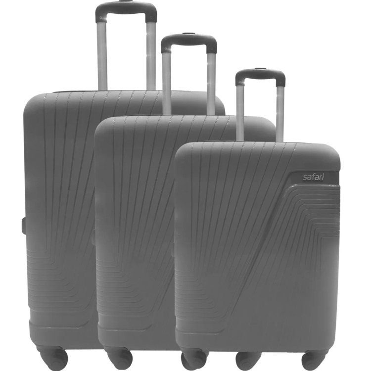 Safari Hard Spinner Zion 3Pc Dark Grey