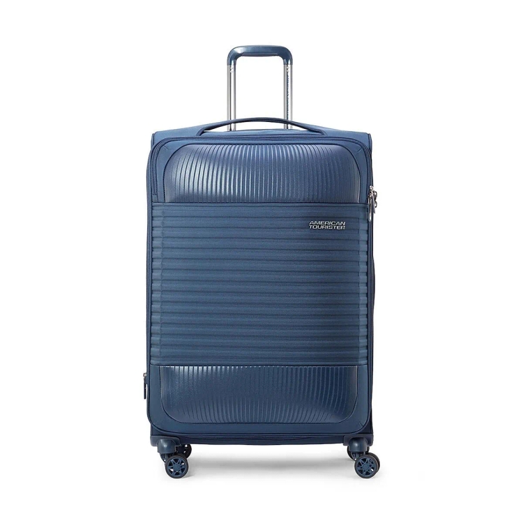 American Tourister Soft Spinner Fornax TSA 66 Cm Blue