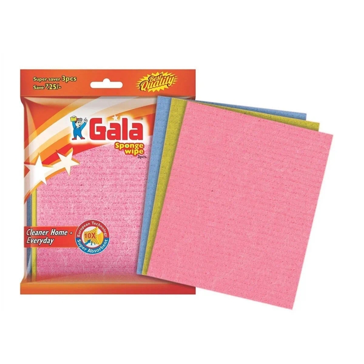 Gala Sponge Wipe Combi Set 3Pc