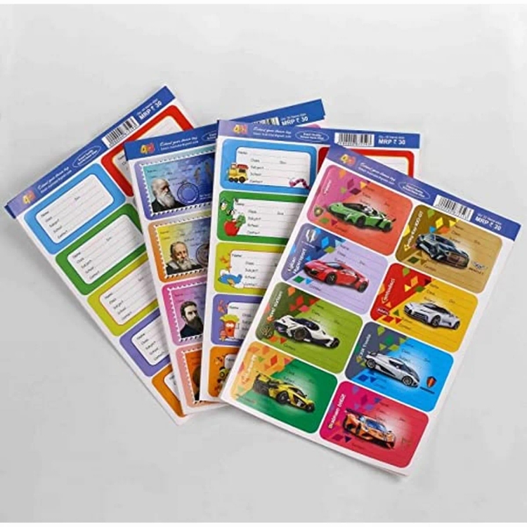 Excel Name Labels 4 Sheets
