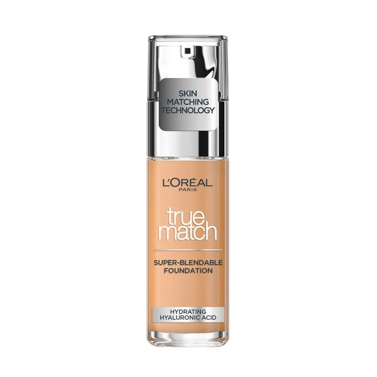 Loreal-Paris True Match Super Blendable Liquid Foundation With Matte, Natural Finish (Golden Sand 5D5W, 30Ml) Matte & Natural Finish