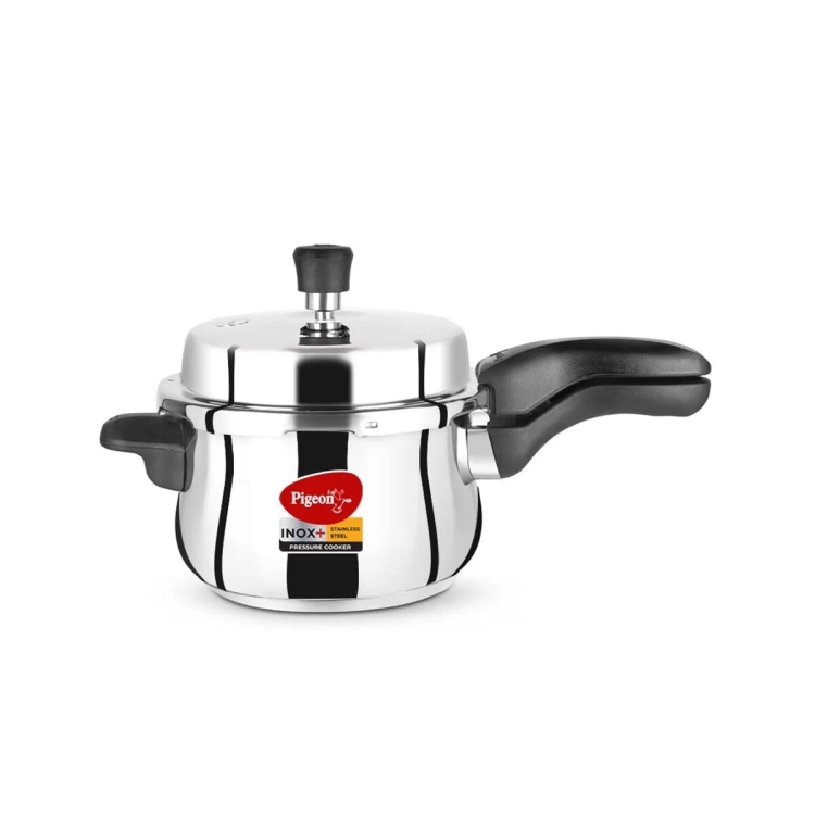 Pigeon Inox Plus Stainless steel Induction Base Pressure Cooker 5L