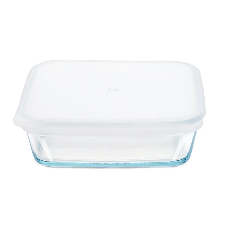 Borosil Square Dish With Plastic Lid 0.5L-150
