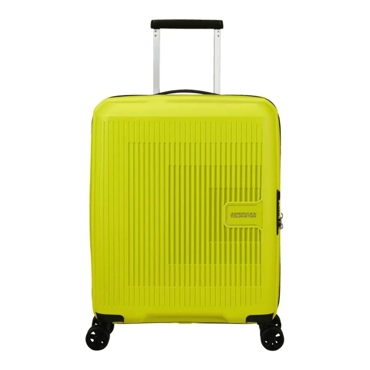 American Tourister Hard Spinner Aerostep 55cm Light Lime