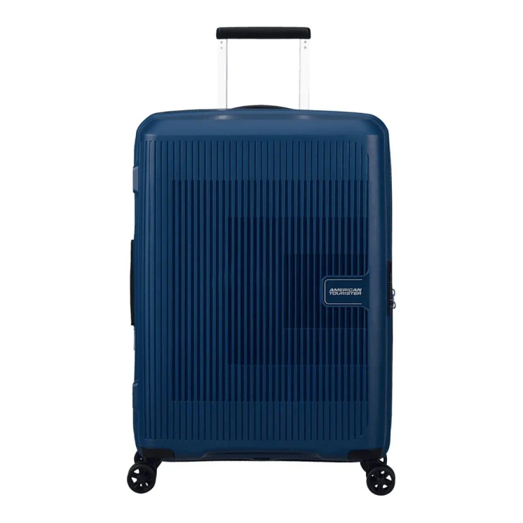 American Tourister Hard Spinner Aerostep 67cm Nevy Blue