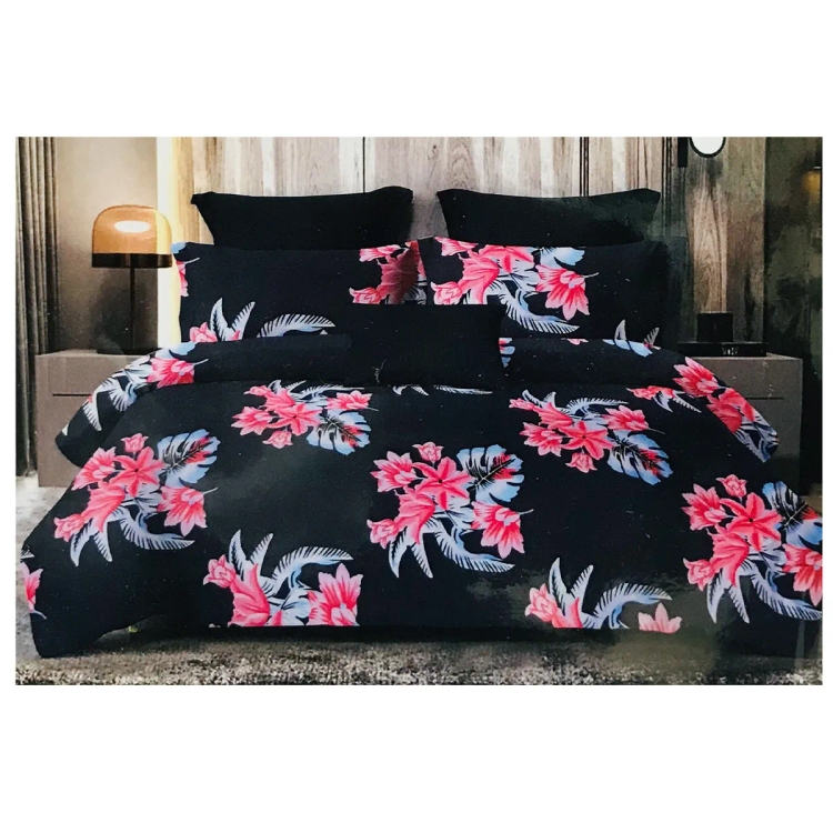 Home Well Queen Size Multicolour Bed Sheet | Set Of 3