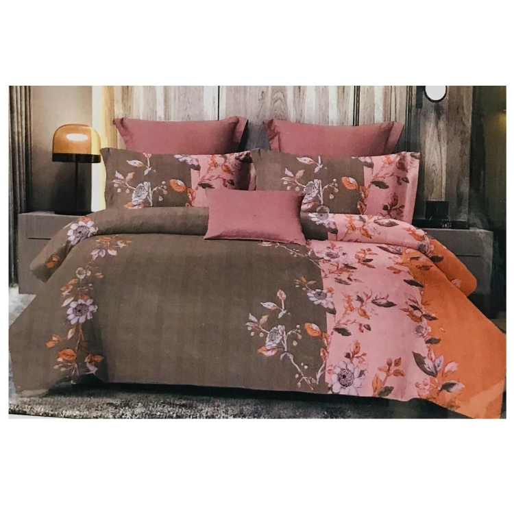 Home Well Queen Size Multicolour Bed Sheet | Set Of 3