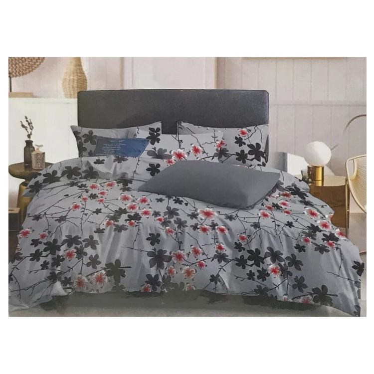 Home Well Double Size Multicolour Bed Sheet | Set Of 3