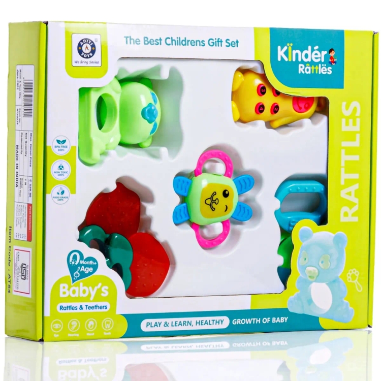 Aditi Toys Kinder Rattles 6s Box AT-54
