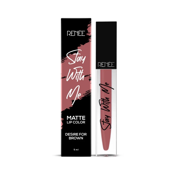 Renee Stay With Me Non Transfer Matte Liquid Lip Color | 5Ml 