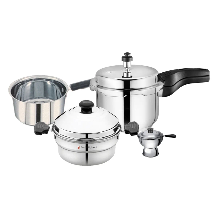 Fora Kitchen Everyday Stainless Steel Cooking Combo 4