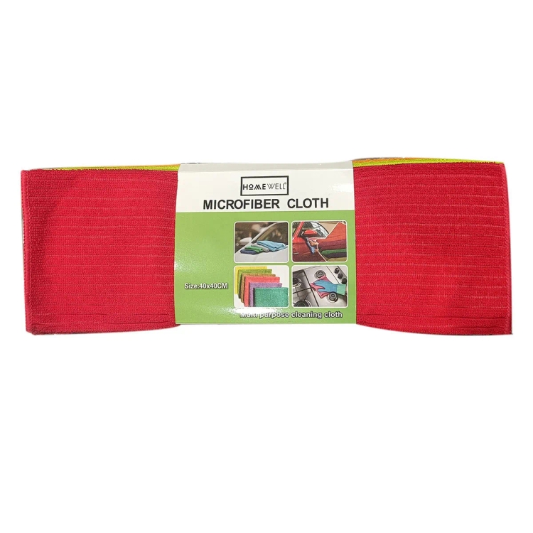 Homewell Micro Fiber Hand Towel 5pc F79-9 Assorted Colour