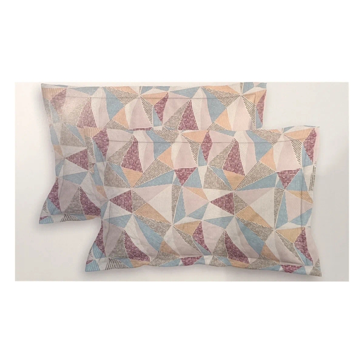 Homewell Pillow Cover 125Gsm 2Pc Set Assorted Colour