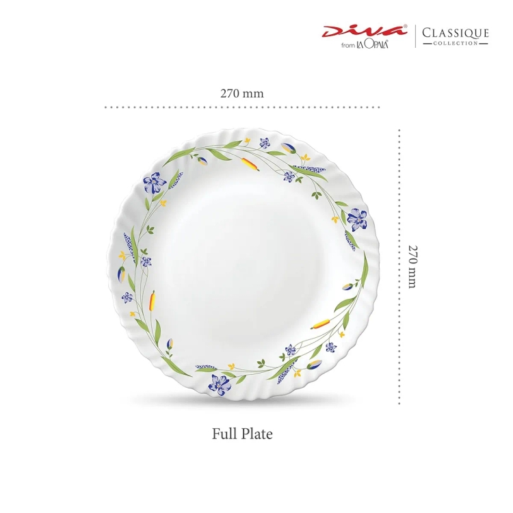 La Opala Classique Morning Glory Full Plate