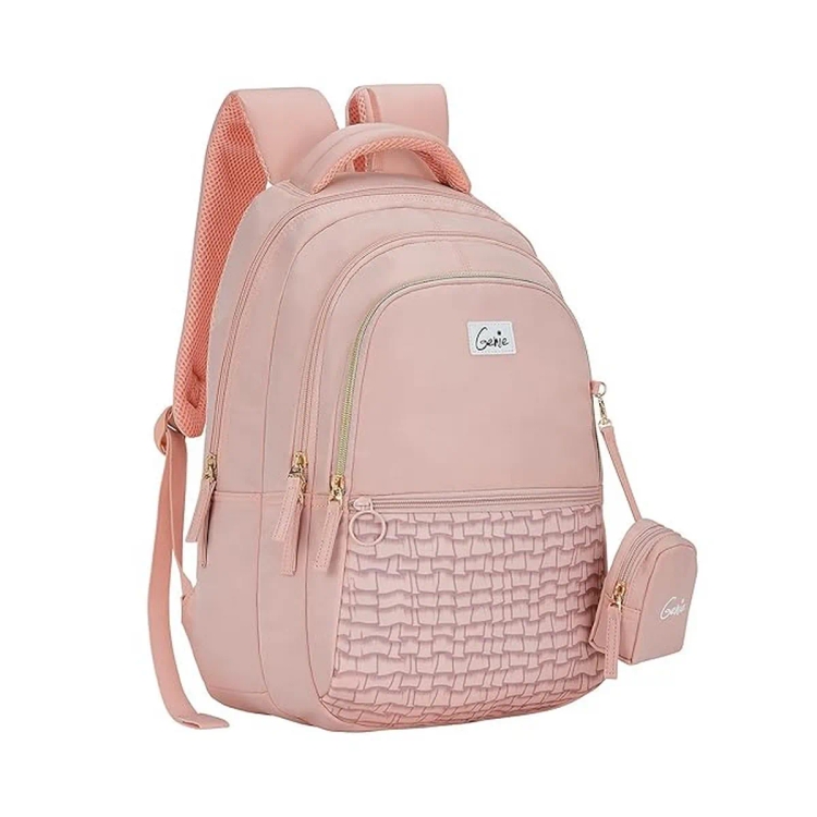 Genie School BackPack Jewel 17In Biege