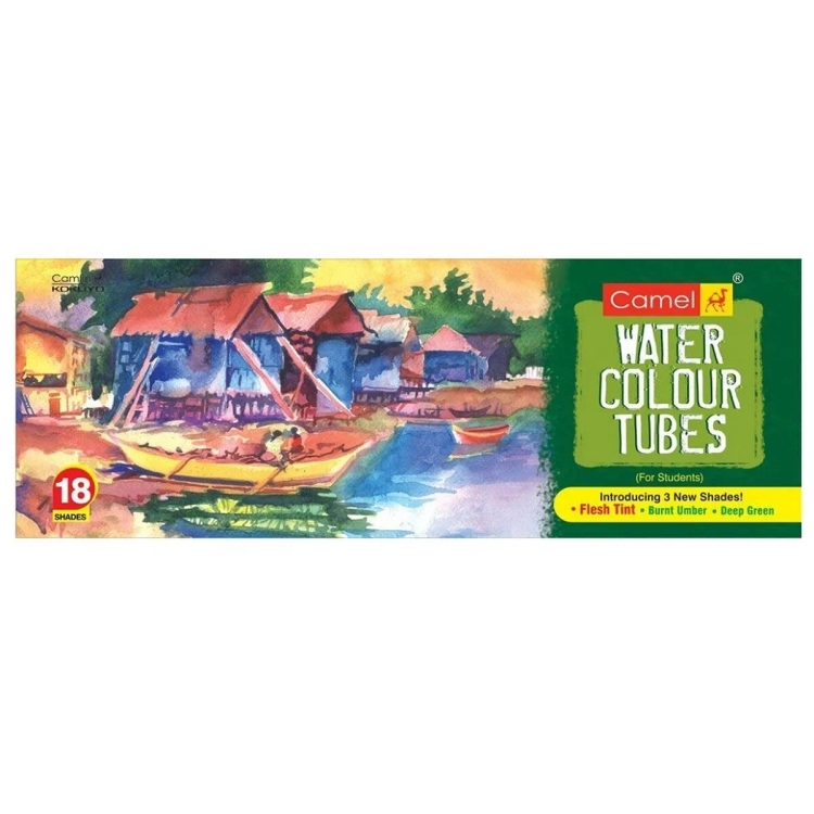 Camlin Student Water Color Tube 18 Set 3605506