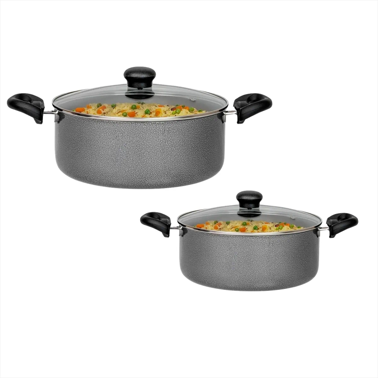 Chefline 4PC Casserole 24cm+28cm IB