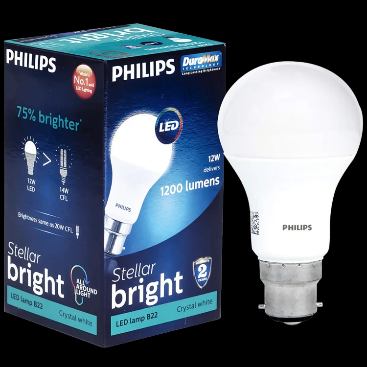 Philips Stellar Bright LED Lamp12W-B22-6500K