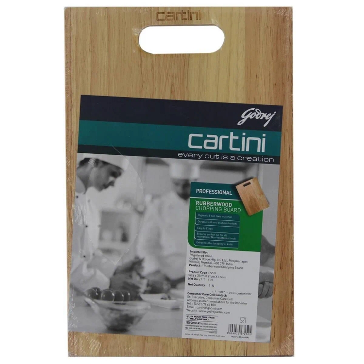 Cartini Rubber Wood Chopping Board 7250