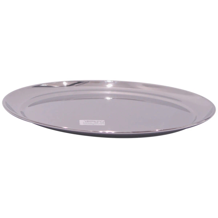 Fora Kitchen Stainless Steel Rajbhoj Plate 8