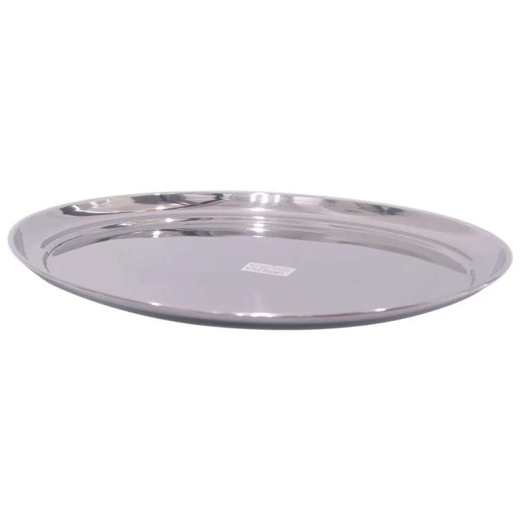 Fora Kitchen Stainless Steel Rajbhoj Plate 11