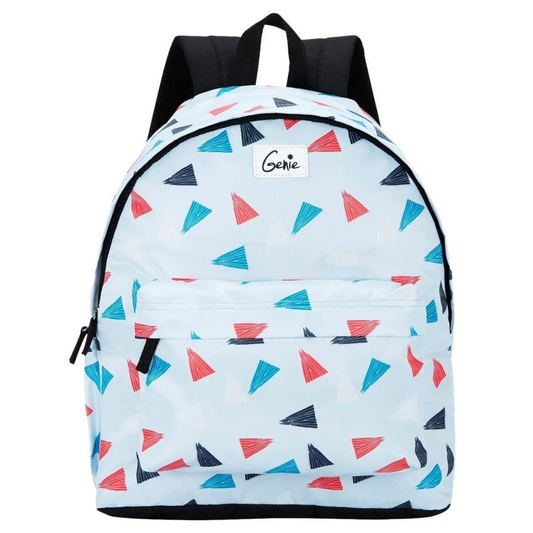 Genie Back Pack Confetti Grey 14in