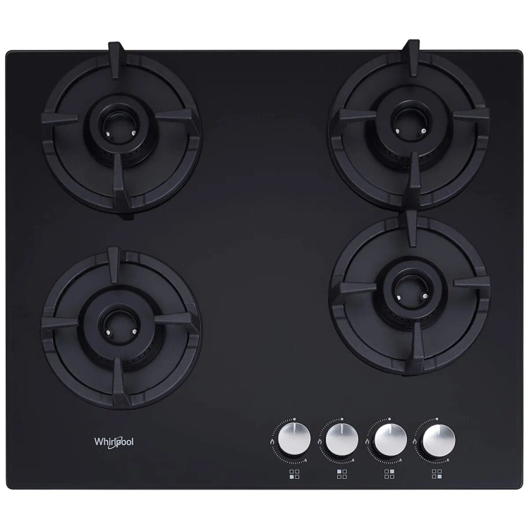 Whirlpool Elite HD 604 Brass Glass Automatic Hob  (4 Burners)