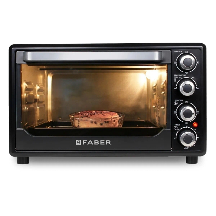 Faber FOTG BK 60 Liter (Oven Toaster Griller FOTG 60L,) Black
