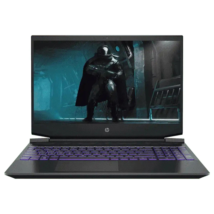 Hp Pavilion AMD Ryzen 5 5600H (8 GB/512 GB/Windows 11 Home/4 GB Graphics/NVIDIA GeForce RTX 3050/144 Hz) 15-EC2145AX Gaming Laptop  (39.62 cm (15.6 inch),1.98 kg,Shadow Black)