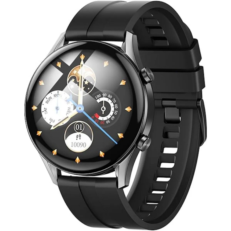 Hoco Y7 1.32 Inch TFT Display Smartwatch,Black