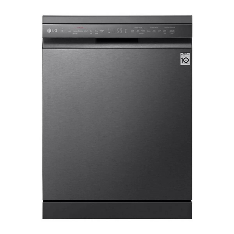 LG Free-Standing 14 Place Settings Dish Washer DFB424FM Matte Black