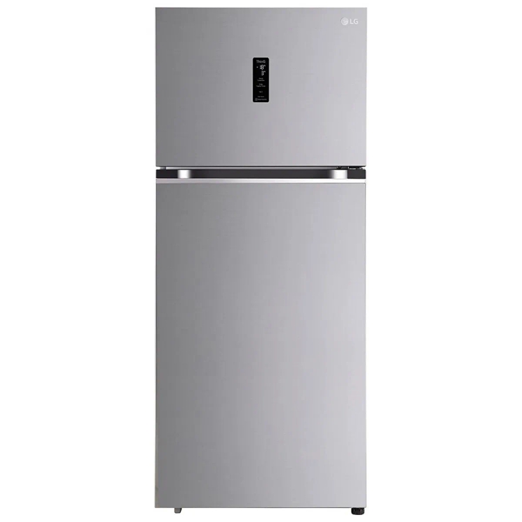 LG 3 Star Frost-Free Smart Inverter Wi-Fi Double Door Refrigerator GL-T412VPZX 408L