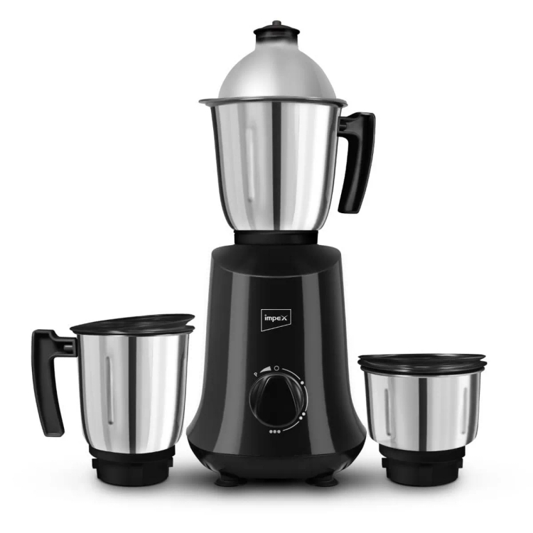 Impex Mixer Grinder Grind Q 800 Pro 3 Jars Black