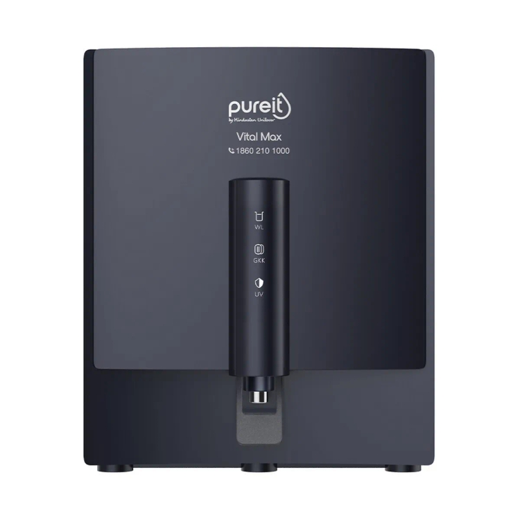  Pureit Vital Max (Black) RO+UV+MP, 7L Storage with FiltraPower Technology