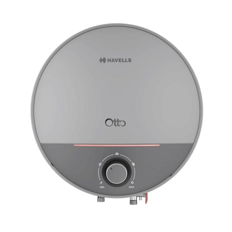 Havells 10L Water Heater Otto Silver Grey 