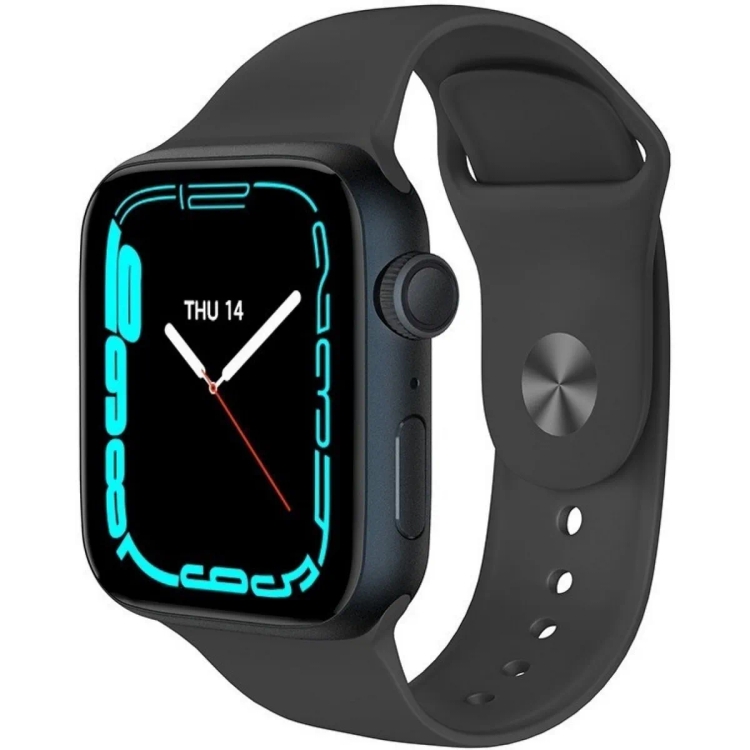 Pebble Rise 1.73" HD Display Smart Watch,Black