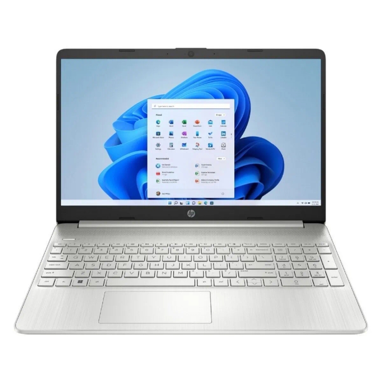 HP Intel Intel Core i5-1155G7 11th Gen (8 GB/512 GB SSD/Windows 11 Home) 15s-FR4000TU Thin and Light Laptop (15.6 Inch,1.69 Kg,MS Office,Natural Silver)